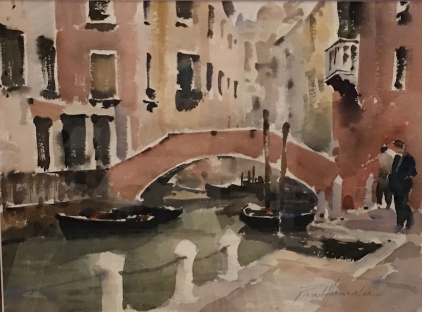 Paul Hanrahan   | Venice | watercolour | McAtamney Gallery and Design Store | Geraldine NZ